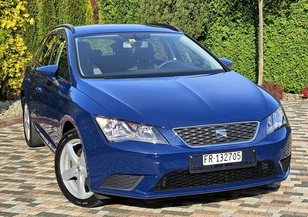 Seat Leon cena 39900 przebieg: 127000, rok produkcji 2016 z Sucha Beskidzka małe 562